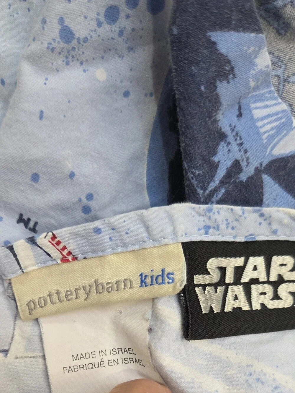 Pottery Barn Kids Star Wars Twin Sheet Set.